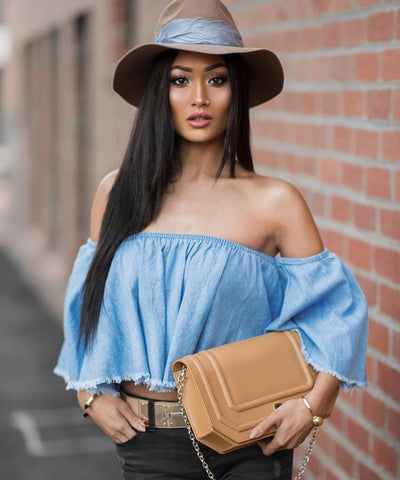 "Coachella" Denim Top